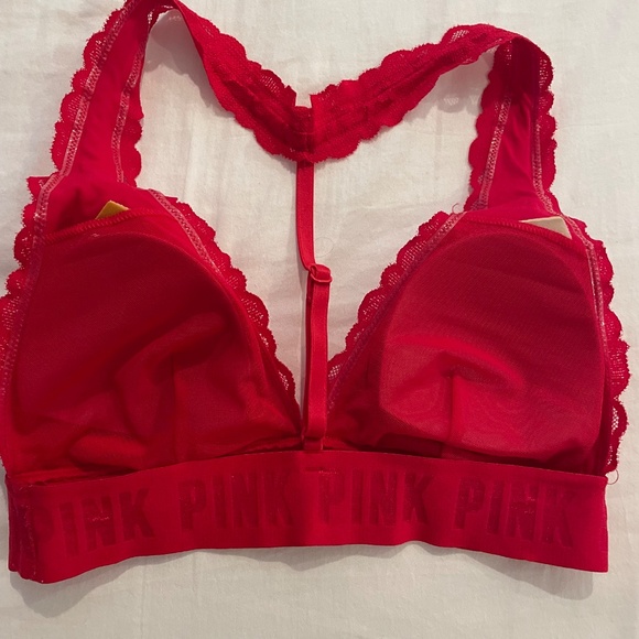 PINK red bralette size small - Picture 3 of 5